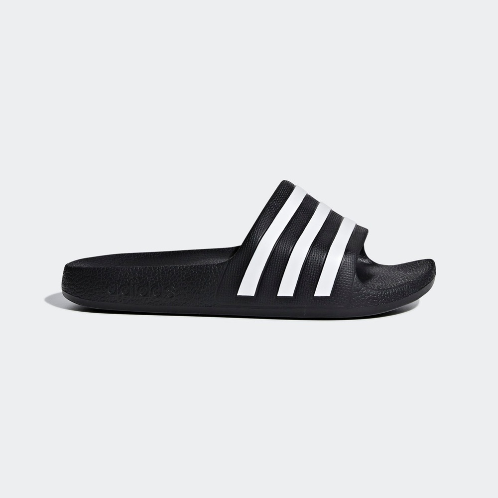 NEW Adidas Kids Black Slides